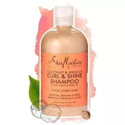 8 Shampoo Shea Moisture Cocco e Ibisco Curl amp Shine